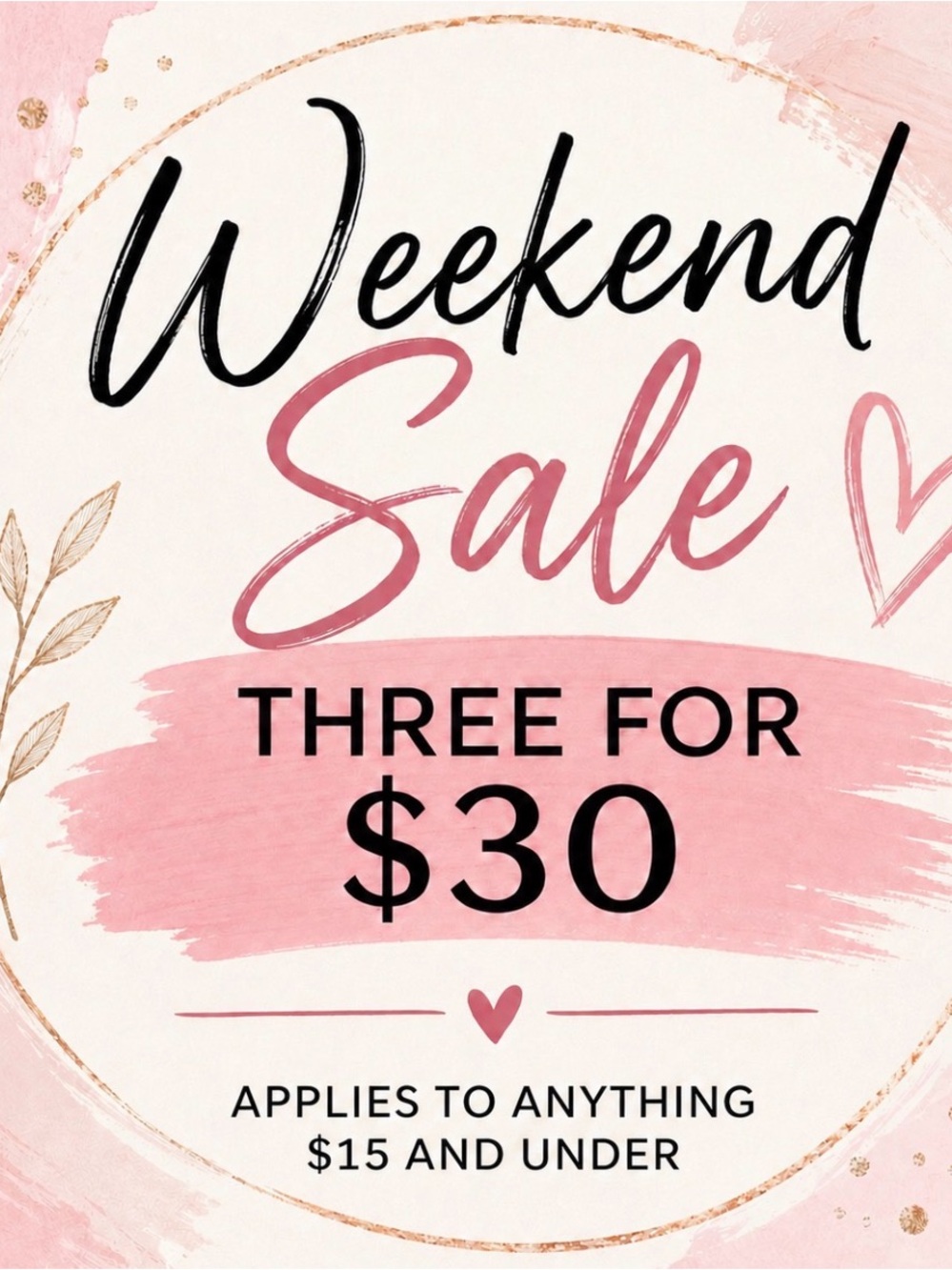 Weekend Sale! Make some bundles!